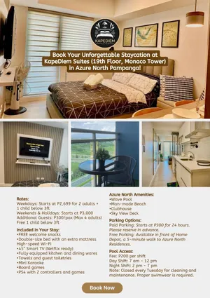 Image of KapeDiem Suite 1 in Azure North Residences