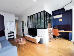 Image of Appartement rénové une chambre avec espace de travail