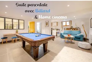 Image of Logement avec billard, home cinéma et terrasse privatisés