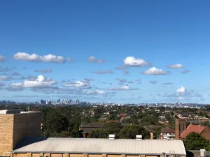 Image of New apartment with city view