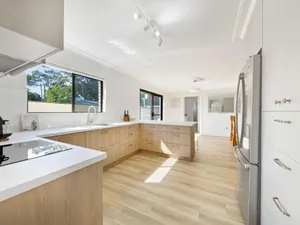 Image of Bribie Beach House with Pool - Walk to Surf & Shops