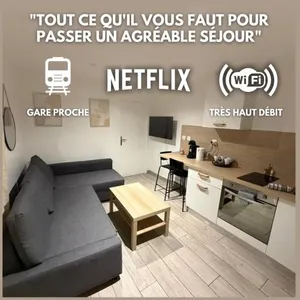 Image of T2 Le Crystal x4 pers - Centre Venissieux