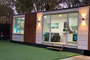Image of Tiny House in Belconnen 1BR Self Contained Complete Home Filtration as seen on The Block Phillip Island Wine