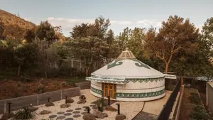 Image of Mongolian Crafted Yurt with Private Spa and Spectacular Views