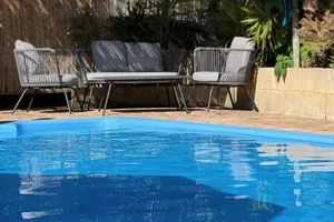 Image of Cosy, private guest house with pool and private parking