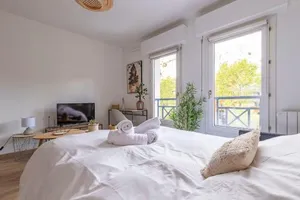 Image of Bright and charming studio next to the tram