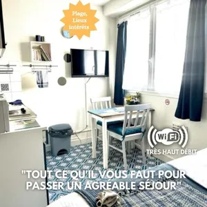 Image of Petit studio plage Le galet bleu