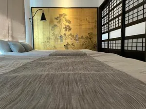 Image of 家族で貸切The Feet Dogo築70年日本文化的源泉掛け流しの温泉宿道後温泉徒歩7分大正ロマンの調度品家族団らん