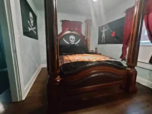 Image of Pirate Seeking crew. Downtown Fort Smith