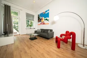 Image of WHITE 60 QM Apartment - Zentral - Balkon - Messe