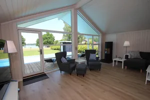 Image of Ferienhaus mit Pool und Sauna am Duemmer See