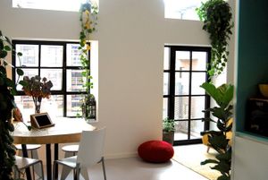 Image of Waterside Loft @Vaartkom Leuven |with e-Scooter.