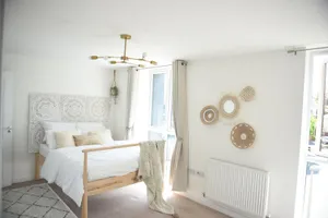 Image of 'Bohemian Deluxe' City-Center 2BR Apt, Free Parking & Balcony View