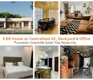 Image of 5BR House with Centralized AC, Backyard & Office