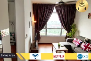 Image of Comfy 2R2B Modern High-Floor Retreat #GA4