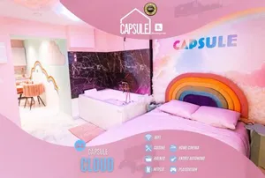 Image of Capsule cloud - jacuzzi - projecteur cinema