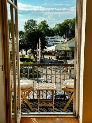Image of Ferienwohnung mit Balkon und Seeblick