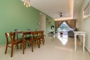 Image of cozy tea view(green) #kuala terla#