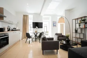 Image of Modern and lovely apartment next to subway station