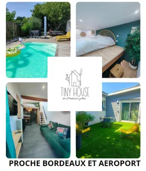 Image of Tiny House avec jardin et accès piscine chauffée
