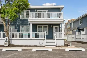 Image of Beach Block Parking Modern Decor Porch