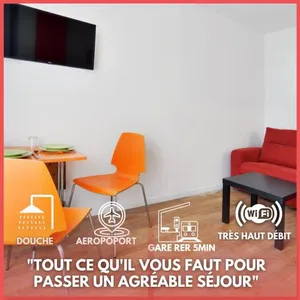 Image of Studio au calme proche Gare - 25' Paris centre