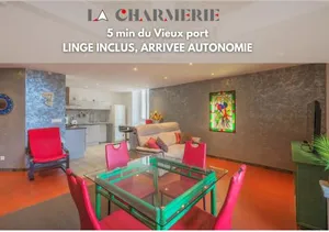 Image of ღ LA CHARMERIE Duplex climatisé à 5min du Vieux Port