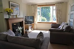 Image of Sunny House with views to Edinburgh Skyline