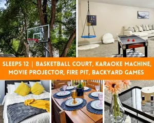 Image of Basketball Court, Pickleball, Karaoke, 6 Beds