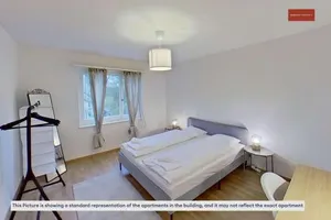 Image of Functional 3BR Stay with Balcony