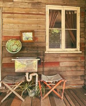 Image of Cosy Farmstay: Green Cabin at Whispering Woods