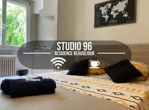 Image of Studio 96 - Wi fi fibre - Résidence Beauséjour - Proche centre ville