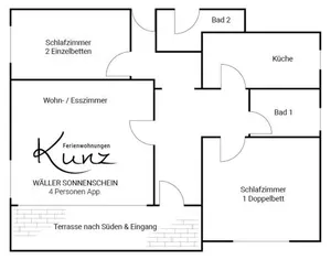 Image of Ferienwohnung Wäller Sonnenschein