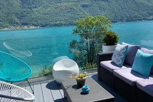 Image of Les Eaux Cristallines de Bredannaz, unique vue lac 6p LLA Selections by Location lac Annecy