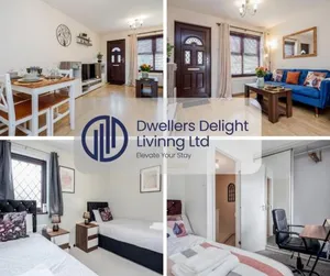Image of Dwellers Delight Living Ltd Serviced accommodation 2 Bed House, free Wifi & Parking, Prime Location London, Woodford
