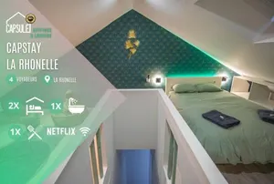 Image of Capstay la Rhonelle - Netflix - 2 chambres - Cuisine