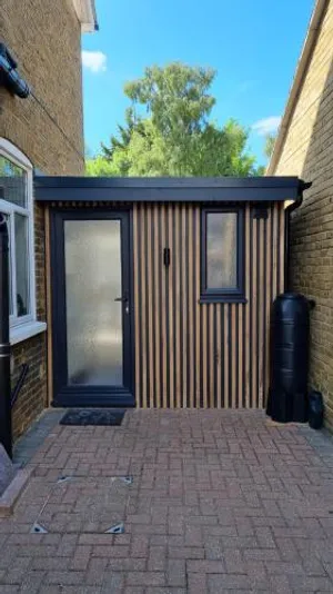 Image of Self-contained annex, with parking.