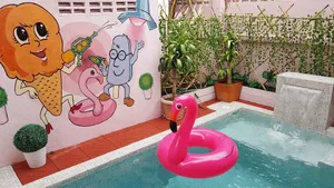 Image of 101@Sukhumvit. +simple HOUSE +small POOL +near BTS