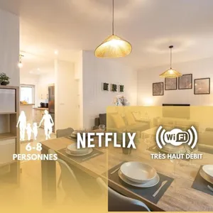 Image of MonSéjourCosy - L'Escapade - Spacieux - Netflix