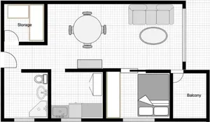 Image of Overlooking the city, bright & cozy - Free Parking (A2)