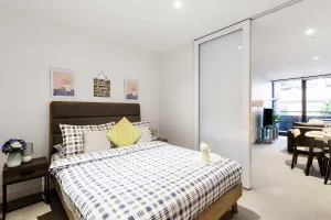 Image of A Chic Apt with a Large Balcony Next to Grand Prix
