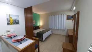 Image of Aparthotel Qi Intelligence Moema internet e limpeza UH1206