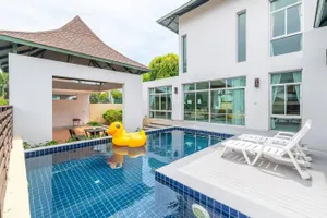 Image of AnB-Glass House pool villa-3BR close to Jomtien beach