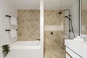 Image of Chic 1-Bed with a Sleek Balcony near Shops