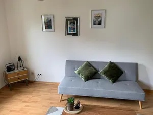 Image of Live easy with balcony,Netflix, quiet, close to Football stadium, direct train connection, Espresso maker