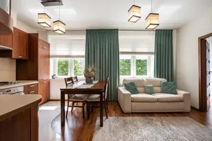 Image of Ogrodowa Warm Wood Apartment