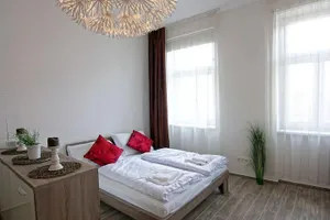 Image of Apartment Lady in Red