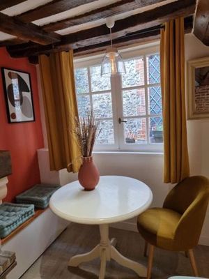 Image of Le Temps d'une Pause -quiet and cosy - Center Honfleur with fireplace