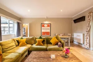 Image of Spacious Country Cottage Sleeps 7 Near Bath Fire Pit Dog Friendly