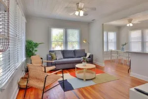 Image of Casual Beach Getaway - Pool - Short Walk to Beach